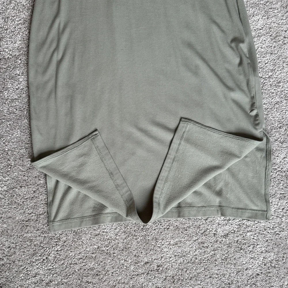 Another Love Sleeveless Midi Dress Sage Green Medium